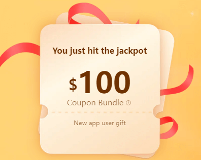 $100 Temu Coupon Bundle