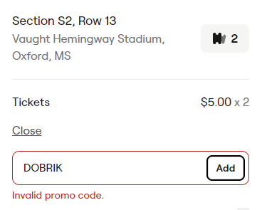 David Dobrik Seatgeek Code Mar 2024