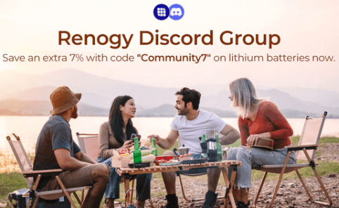 7% Renogy UK Discount Code: Community7
