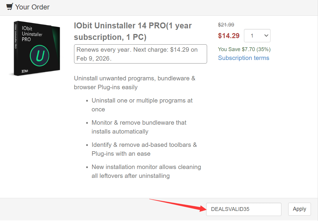 35% Off IObit Discount Coupon Code