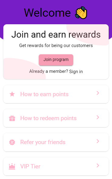WOWANGEL Rewards Program