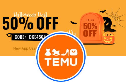 50% Off Temu Coupon for Halloween