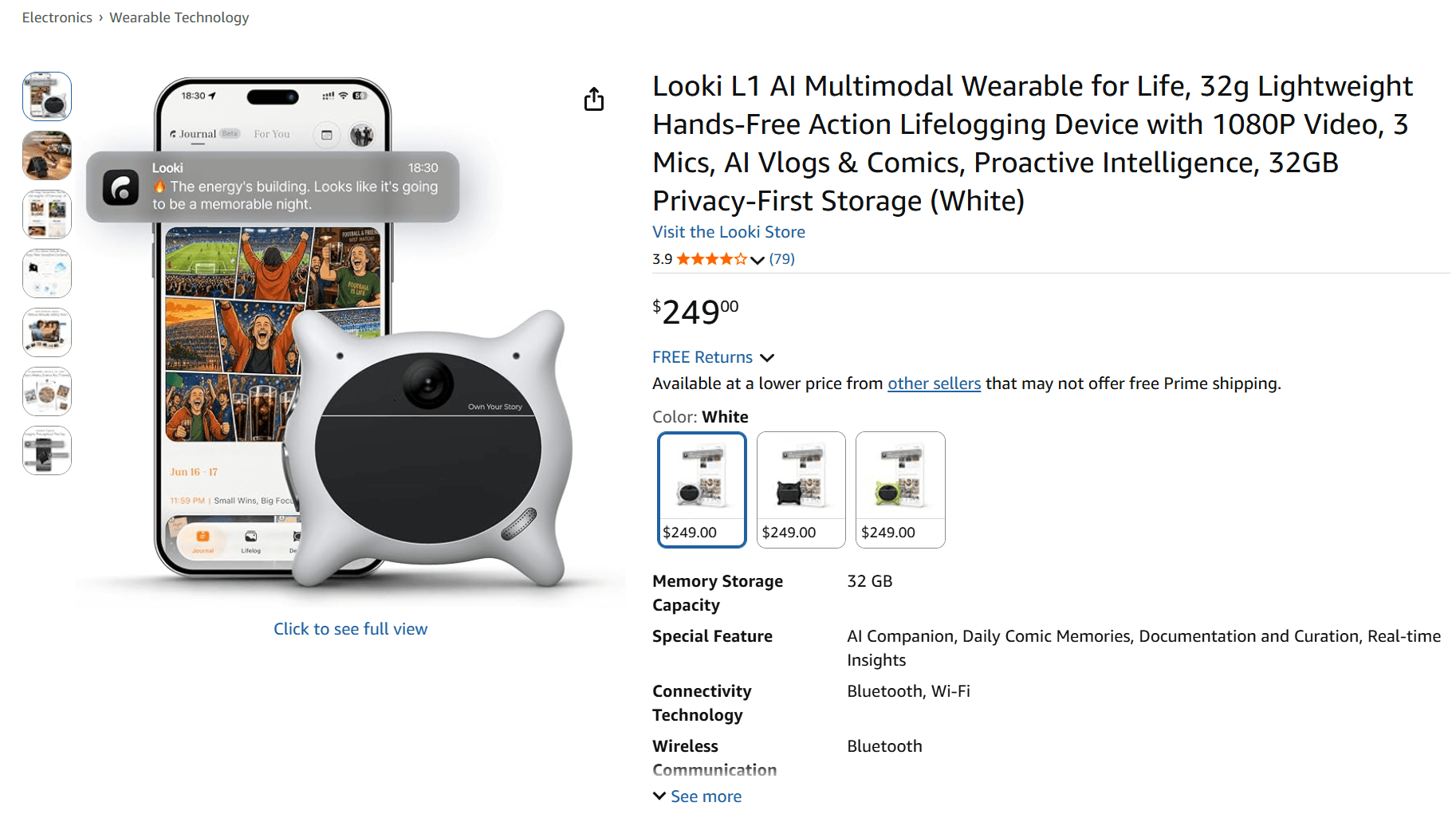 Looki L1 on Amazon Looki L1 on Amazon