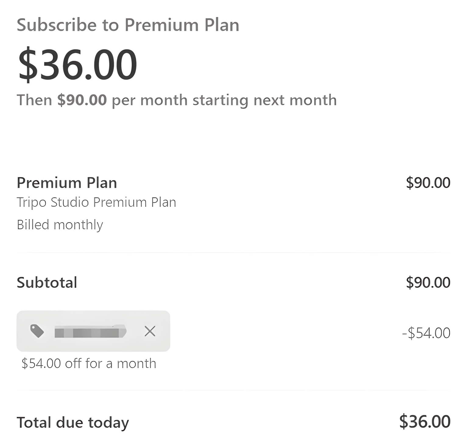 $54 Off Tripo AI Max Plan Promo Code Verified $54 Off Tripo AI Max Plan Promo Code Verified